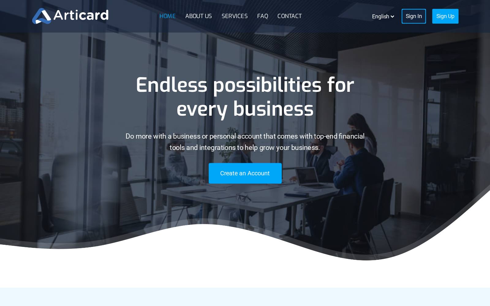 Screenshot of the articard.uk website, captured 24 July 2026