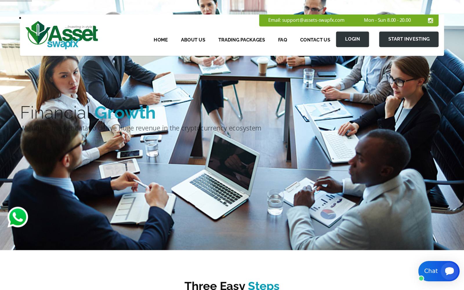 Screenshot of the Asset Swap FX / assets-swapfx.com website, captured 11 August 2026