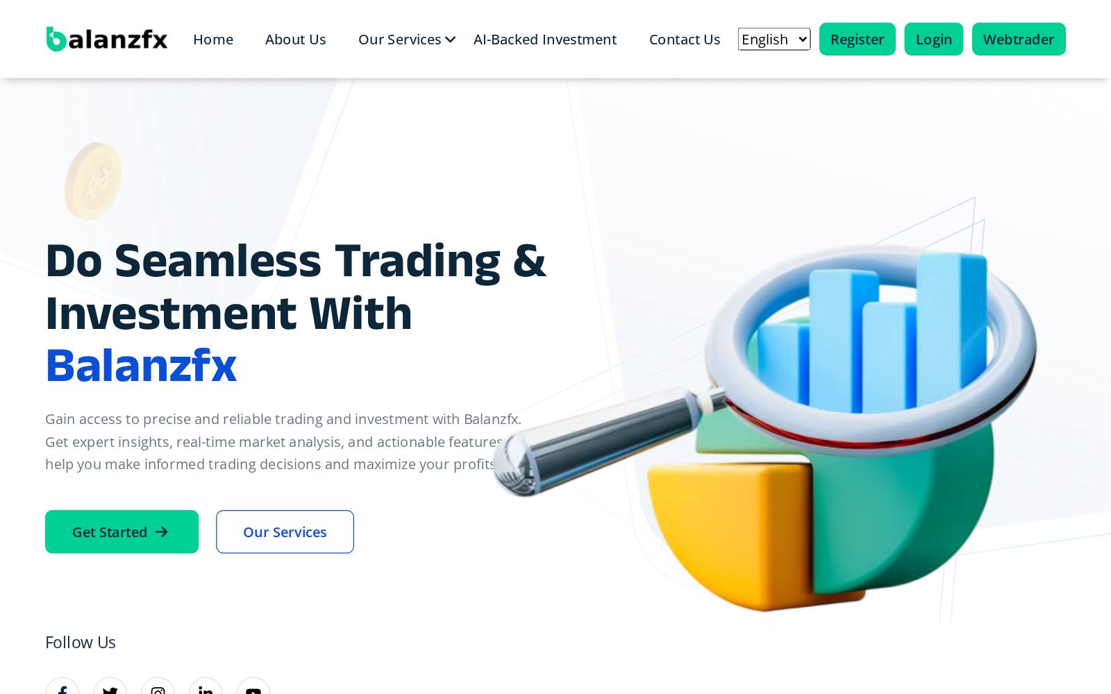 Screenshot of the BalanzFX website, captured 25 July 2026