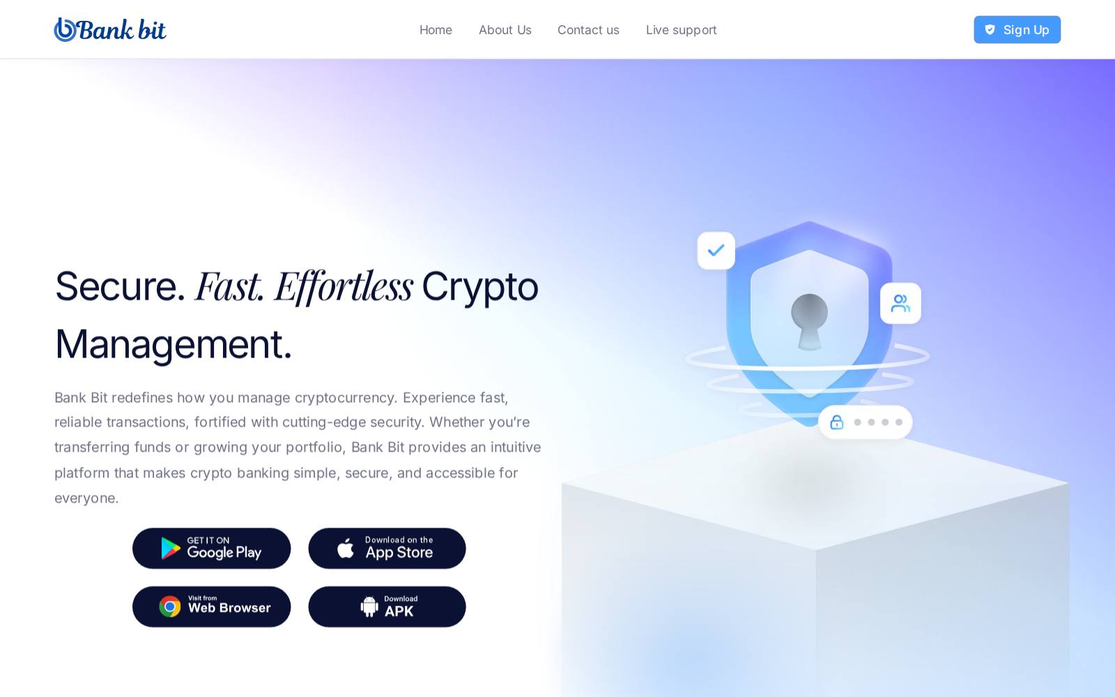 Screenshot of the Bank-Bit website, captured 6 August 2026