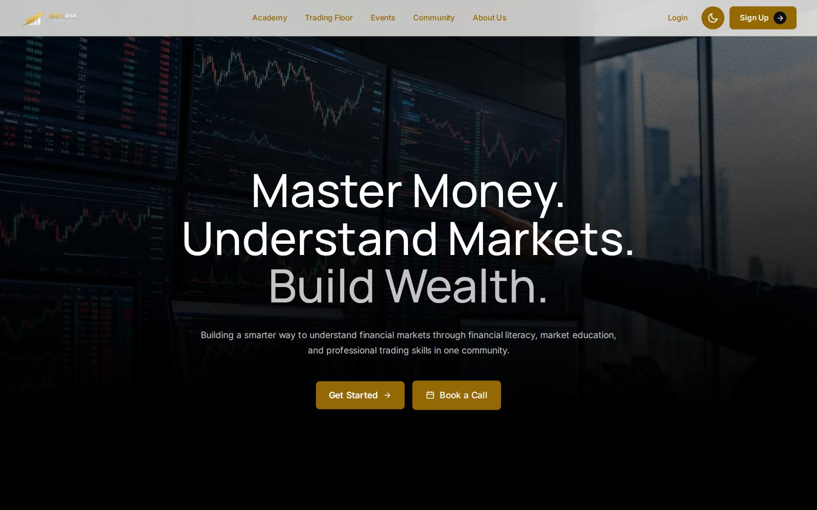 Screenshot of the Bid n Ask Ltd website, captured 21 July 2026