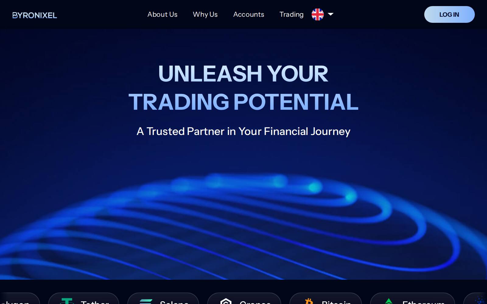 Screenshot of the Byronixel website, captured 28 July 2026