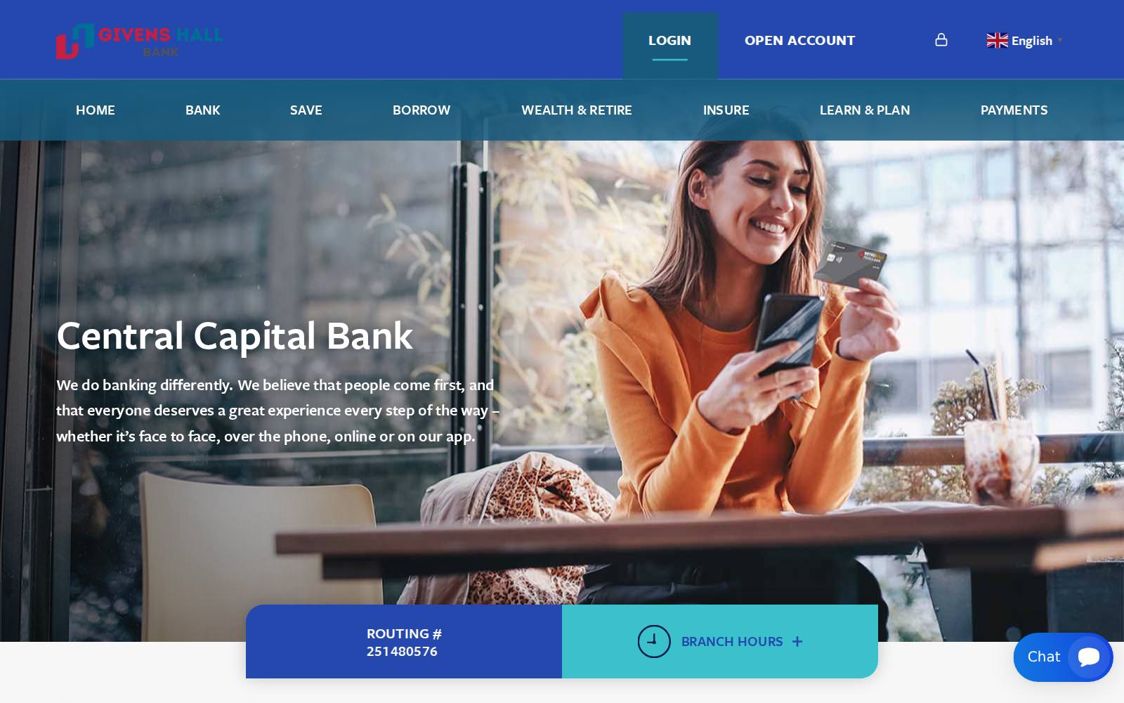 Screenshot of the centralcapgroup.com website, captured 24 July 2026