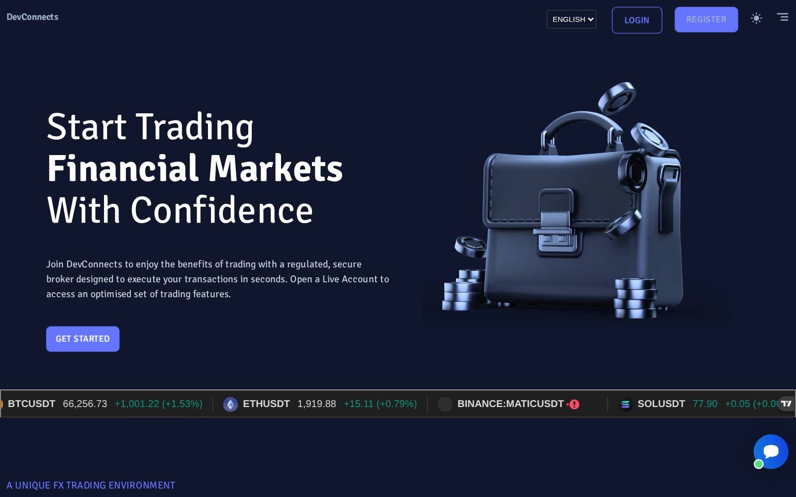 Screenshot of the DevConnects website, captured 21 July 2026