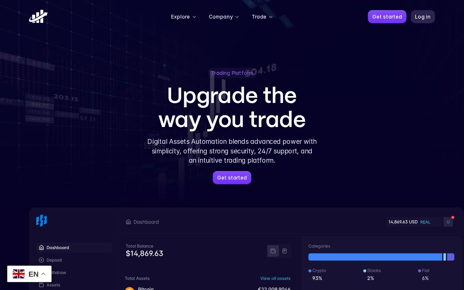 Screenshot of the Digitalassetsautomation website, captured 24 July 2026