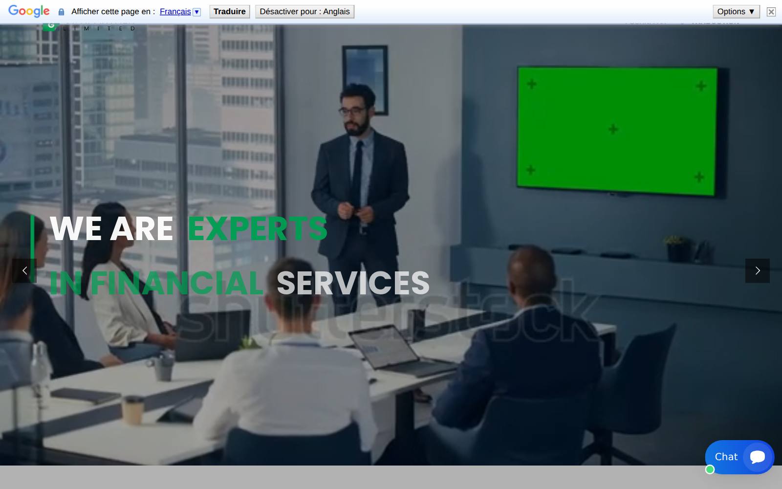 Screenshot of the gifxpartnersltd.com website, captured 24 July 2026