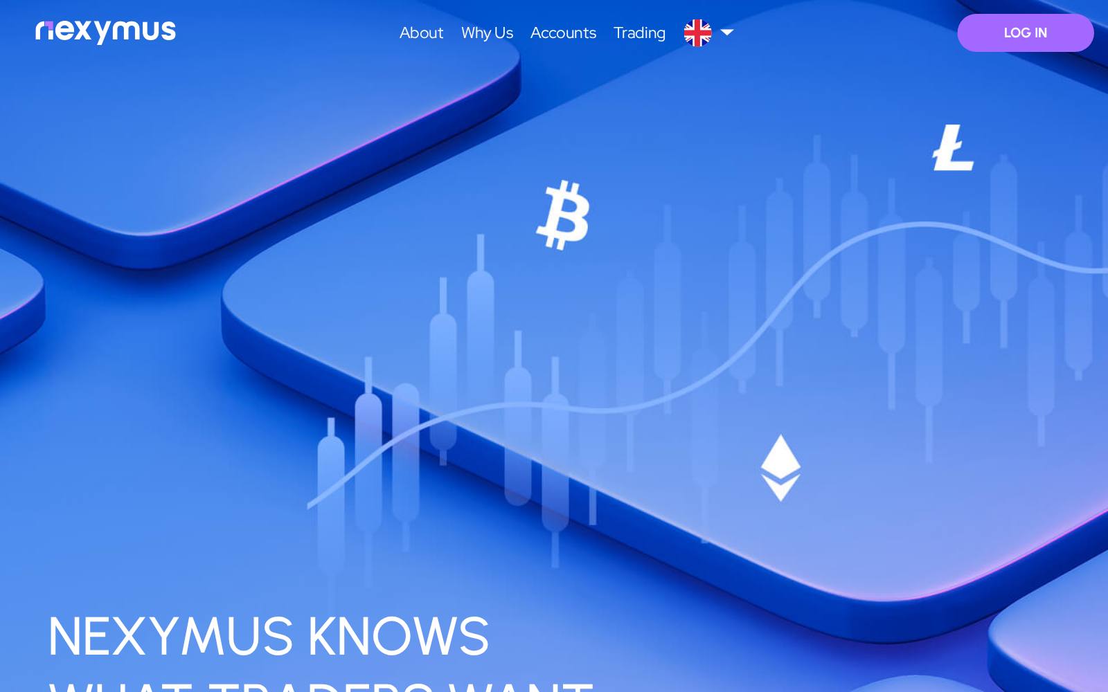 Screenshot of the Nexymus website, captured 25 July 2026