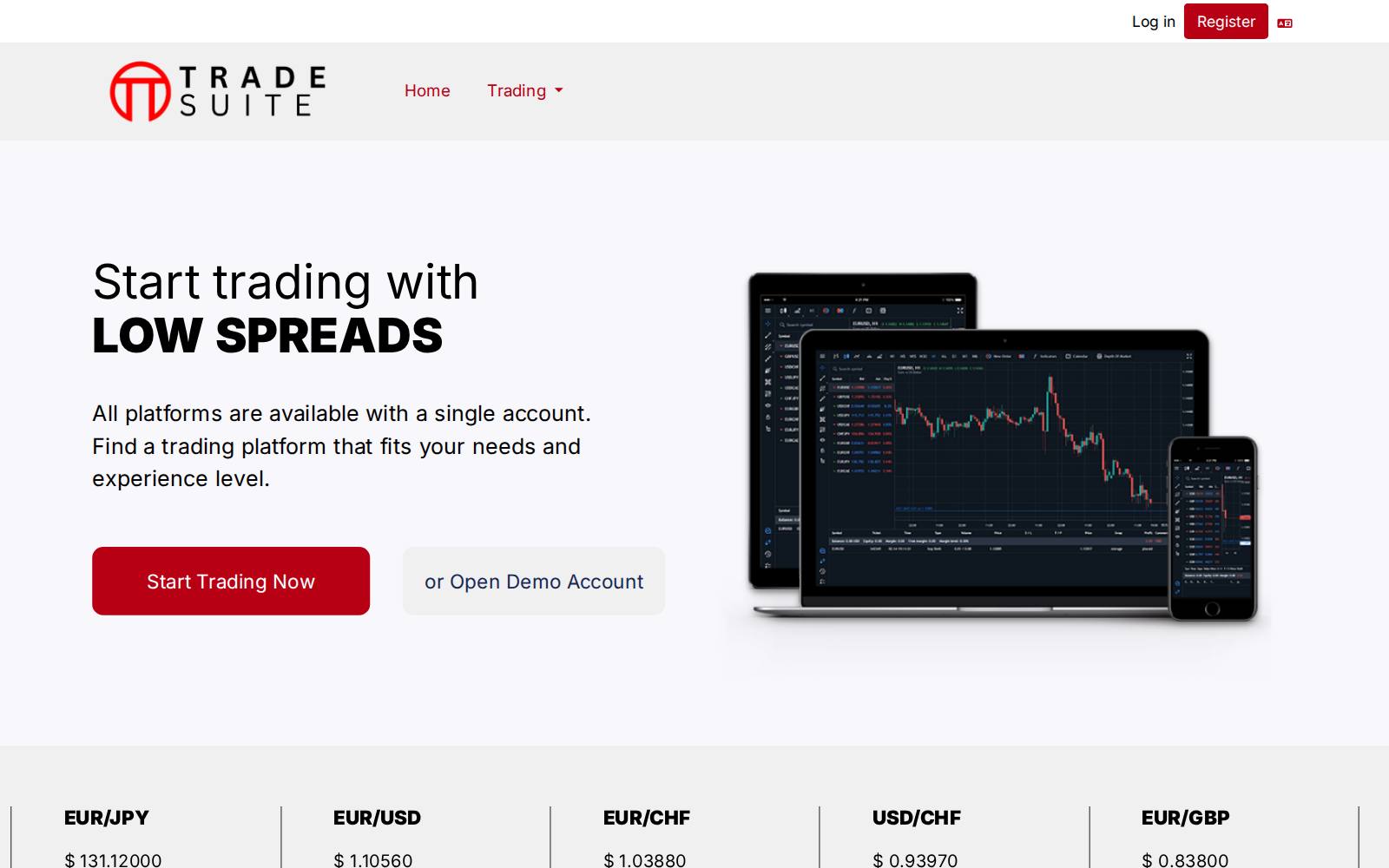 Screenshot of the PLATAFORMA IC MARKETS website, captured 21 July 2026