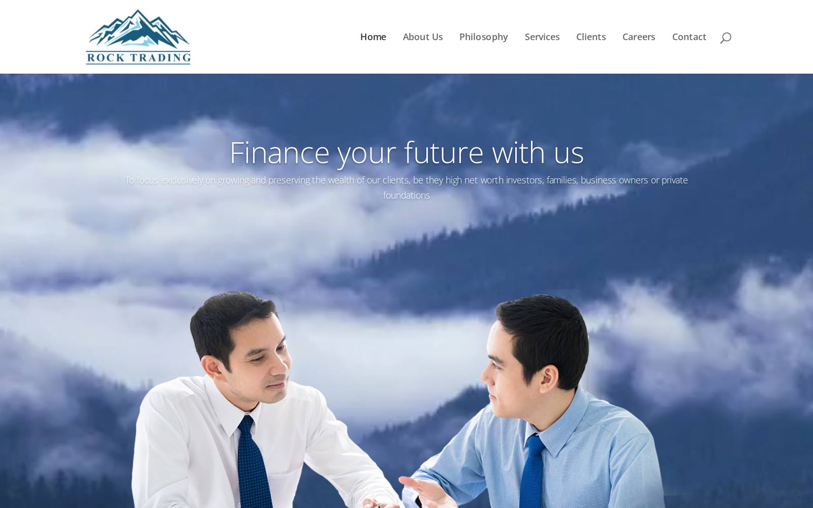 Screenshot of the Rock Trading Inc website, captured 21 July 2026
