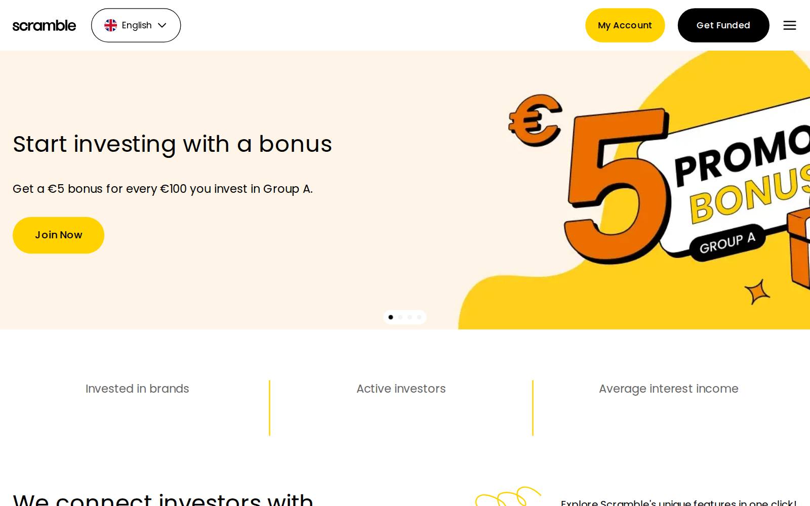 Schermafbeelding van de website SCRAMBLE OÜ, 21 juli 2026