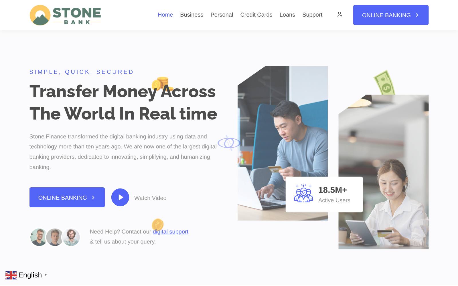 Screenshot of the stonefinancehq.com website, captured 24 July 2026