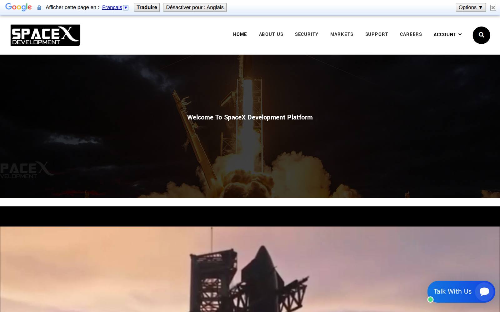 Screenshot of the sxdevel.com website, captured 25 July 2026