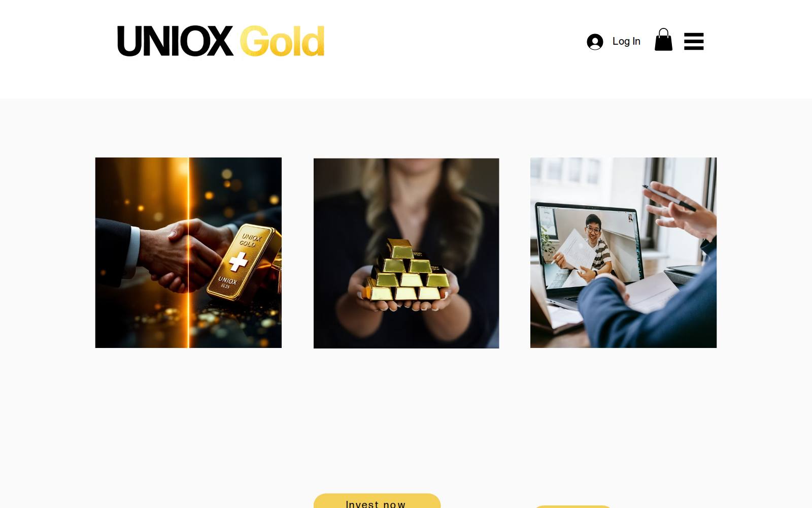Screenshot of the unioxgold.ch website, captured 21 July 2026